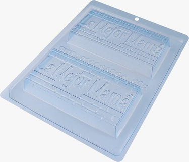 La Mejor Mama de Todas Bar 3-Part Chocolate Mold (BWB) - ViaCheff.com